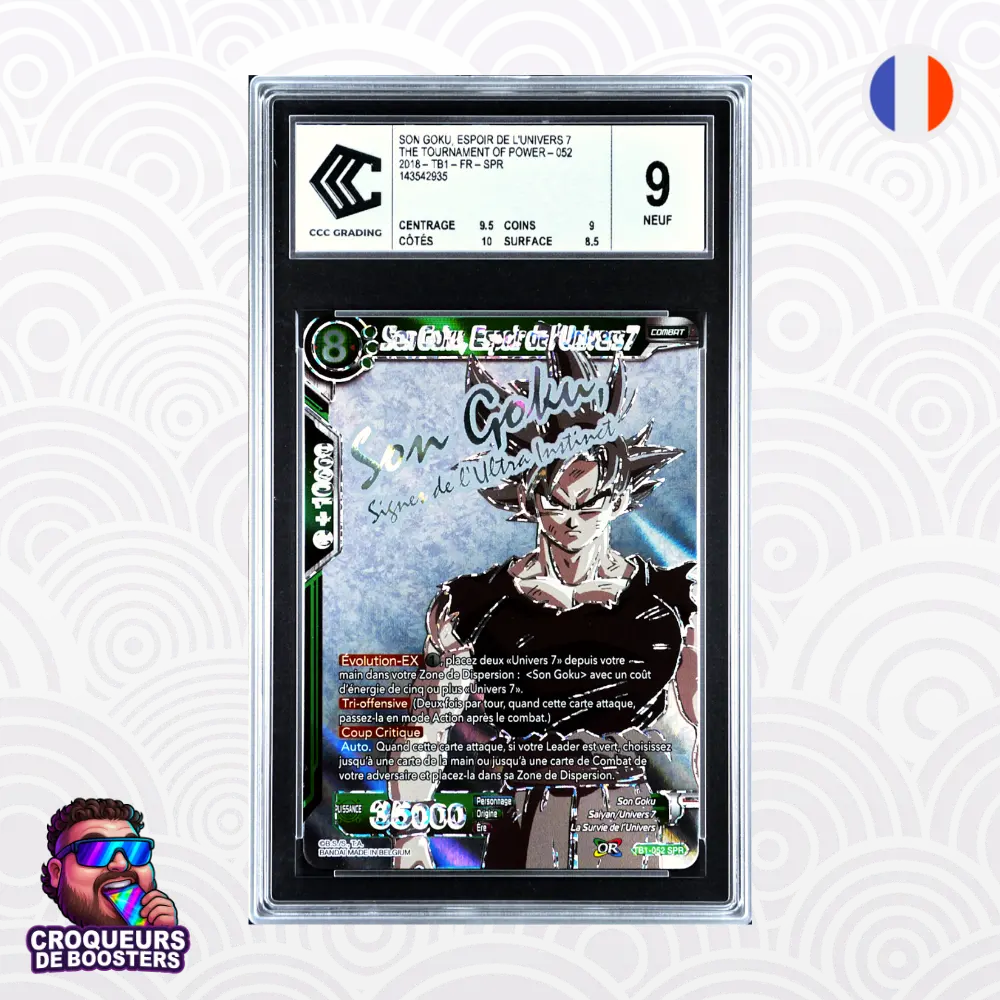 Son Goku, Espoir de l'Univers 7 | TB1-052 SPR [CCC 9] Croqueurs de Boosters